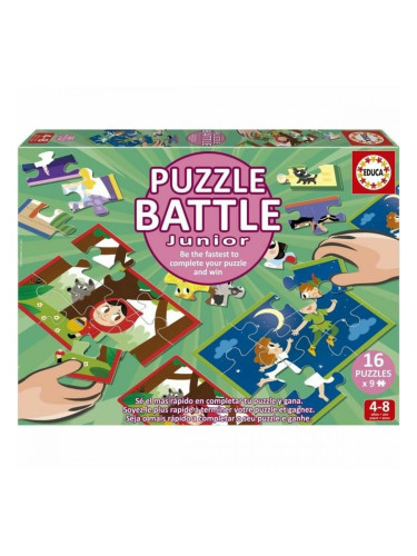 Пъзел Educa Battle Jr Contes 16 Части