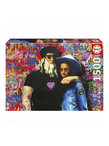 Пъзел Educa Leo y Lisa 1500 Части