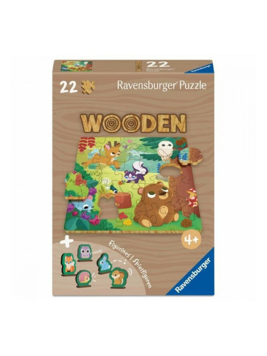 Пъзел Ravensburger Wooden 22 Части