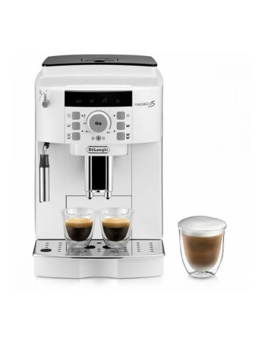 Суперавтоматична кафемашина DeLonghi Magnifica S 1450 W Бял