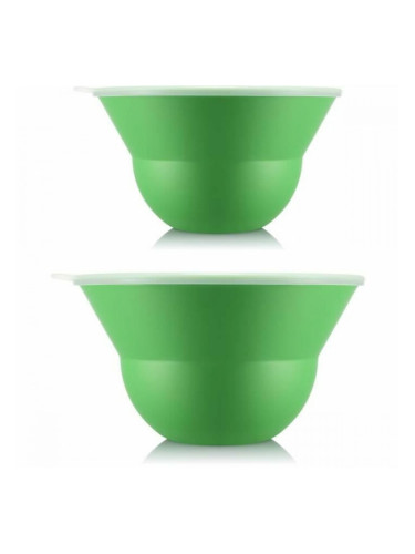 Купа за Смесване Bodum Topee Зелен 3 L 4,9 L 2 броя