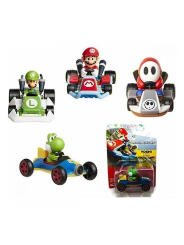 Кола играчка Jakks Pacific Super Mario Kart Racers Wave 5 Многоцветен (Многоцветен)