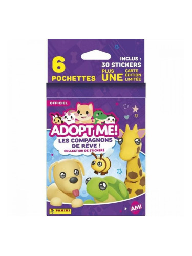 Хром пакет Panini ¡Adoptame! Roblox