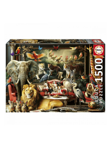 Пъзел Educa La Mansión de los Animales 1500 Части