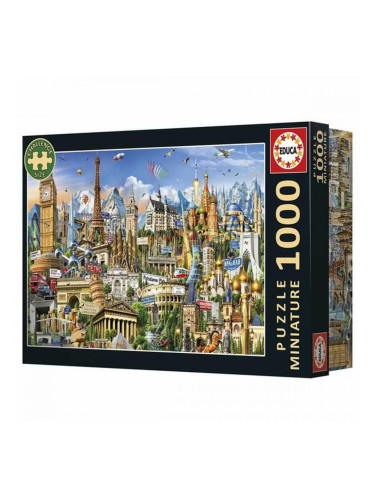 Пъзел Educa Europe Minature 1000 Части