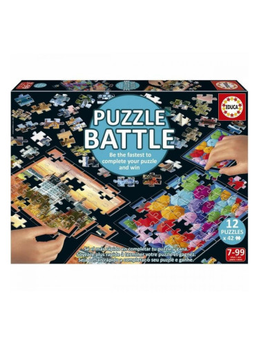 Пъзел Educa Battle Travel 42 Части (12 броя)