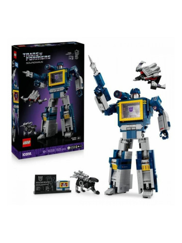 Строителна Игра с Блокове Lego Transformers 10358 1505 Части