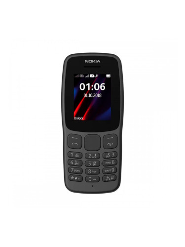 Смартфони Nokia 106 1,8" mediatek 6261d 4 MB Черен