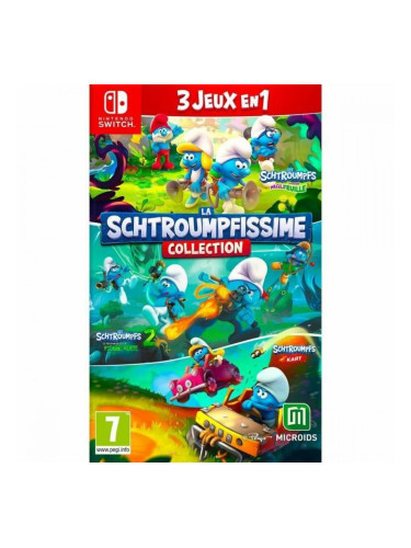 Видео игра за Switch Microids La Schtroumpfissime Collection