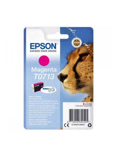 Оригиална касета за мастило Epson T0713 Пурпурен цвят
