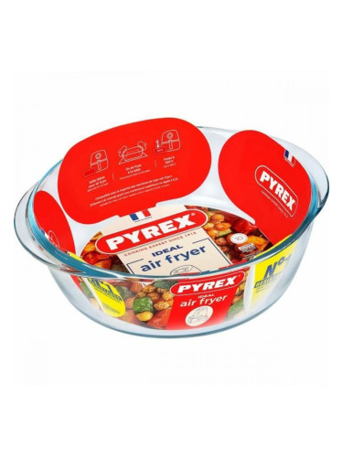 Ястие за печене Pyrex Прозрачен Боросиликатно Стъкло Кръгъл Ø 26 cm