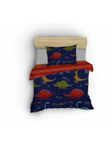 Комплект покривка за завивка Син 200 легло 3 Части