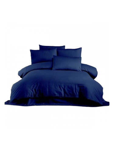 Комплект покривка за завивка Син 200 легло 3 Части