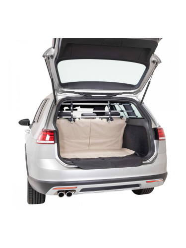 Защитна Постелка за Кола за Домашни Любимци Trixie Черен Бежов 180 x 130 cm