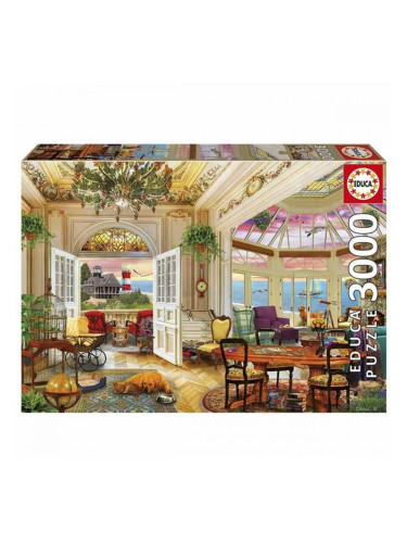 Пъзел Educa Life in the Coast 3000 Части