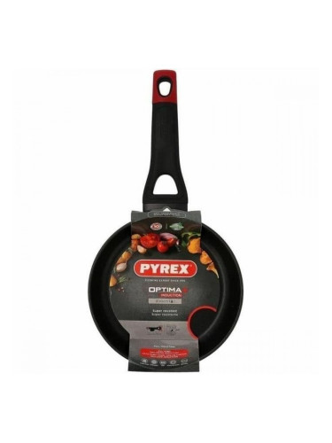 Тиган Pyrex Черен Алуминий Ø 20 cm