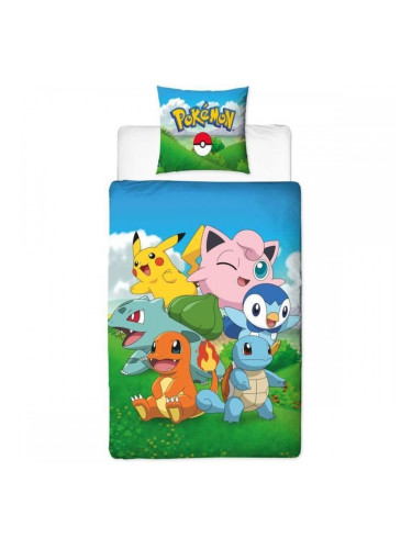 Комплект покривка за завивка Pokémon