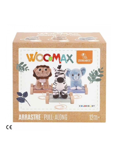 Плюш Colorbaby Дървен