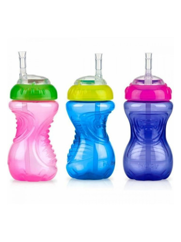 чашата за обучение Nûby Многоцветен 300 ml 3 Части