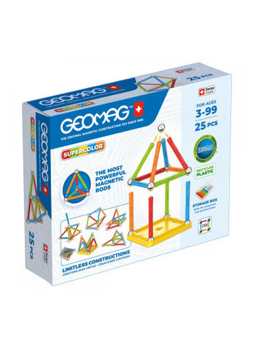 Строителна Игра Geomag 25 Части