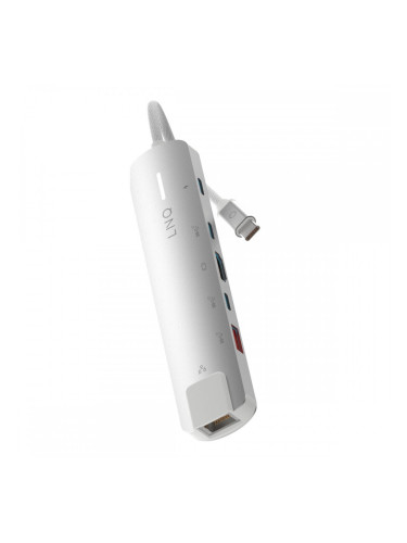 USB извод Linq Byelements LQ49061 Бял Сив