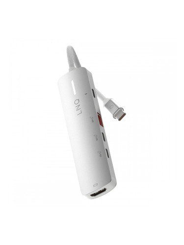 USB извод Linq Byelements LQ49051 Бял Сив