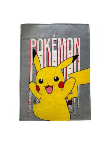 Одеяло Pokémon Жълт Животни