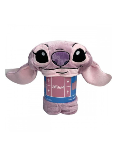 Одеяло Stitch 15 x 6 x 33 cm Розов Животни
