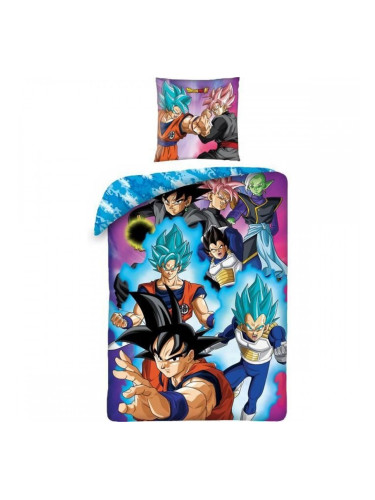 Комплект покривка за завивка Dragon Ball 25 x 5 x 29 cm Многоцветен 140 легло 2 Части