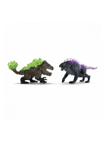 Фигурки на Герои Schleich Dark Lynx vs Stone Crusher Duo Figurines