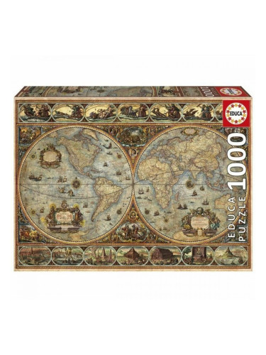 Пъзел Educa Orbis Terrarum 1000 Части