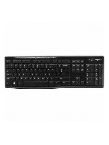 Клавиатура с мишка Logitech 920-003748 Черен френски AZERTY