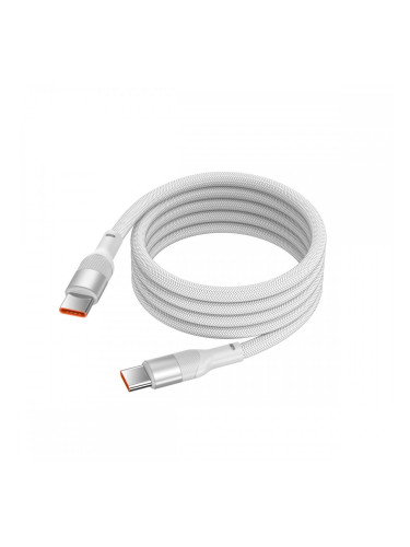USB Cable KSIX Бял 1 m