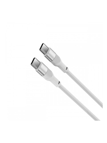 USB Cable KSIX Бял 1 m