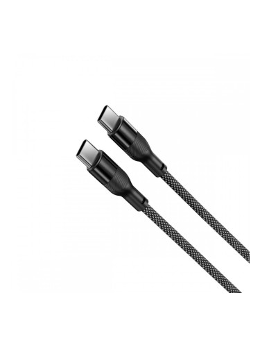 USB Cable KSIX Черен 1 m