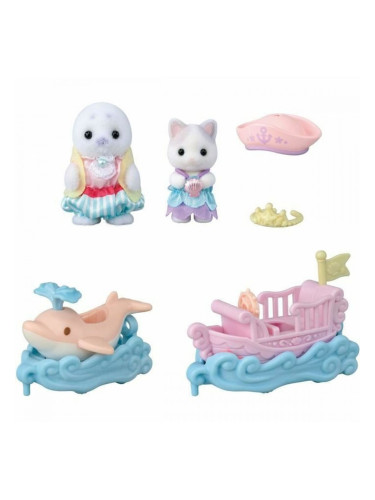 Playset Sylvanian Families Amusement Park Ride - Ride the Waves Многоцветен