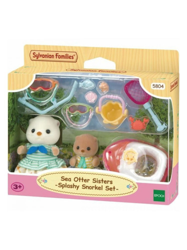 Съчленена Фигура Sylvanian Families Las hermanas nutrias marinas Животни