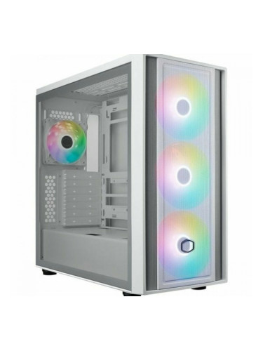 ATX полу-висока кутия Cooler Master MB600-WGNN-S00 Бял