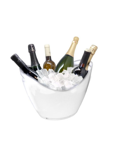 Охладител за бутилки Vin Bouquet ICE BUCKET SIX бял - за 2 бутилки