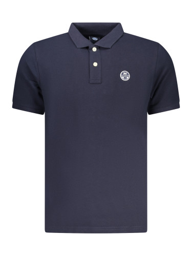 Мъжки поло ризи с къс ръкав, сини