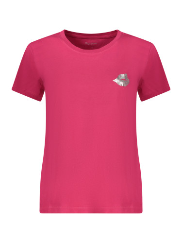 Розова тениска с къс ръкав