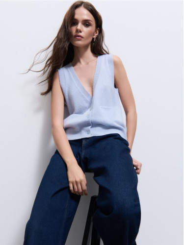 Mohito - Елек с високо съдържание на вълна - син