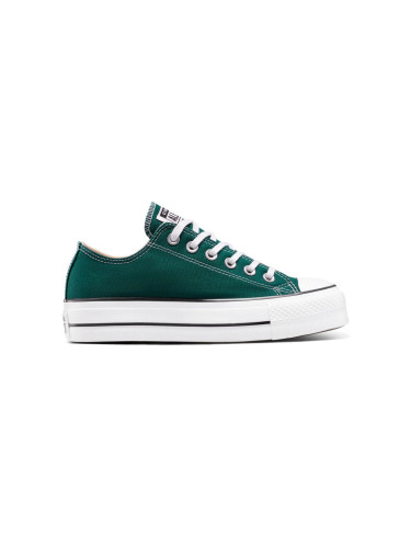 Converse Chuck Taylor All Star Lift Platform Green A14513C Жени - Спортни обувки Converse - Зелен - A14513C-7.5 - Size: 7.5