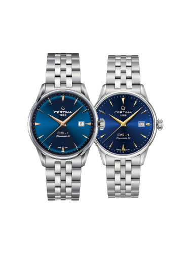 Комплект часовници за двойки Certina DS-1 C029.807.11.041.02-C029.207.11.041.00