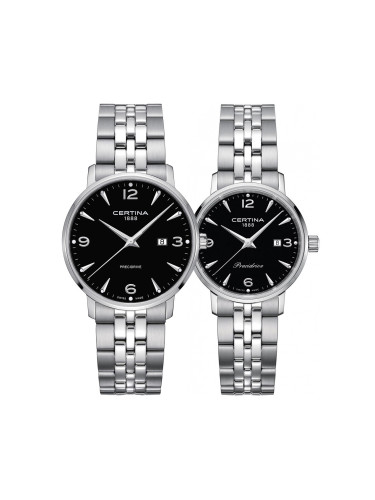 Комплект часовници за двойки Certina DS Caimano C035.410.11.057.00-C035.210.11.057.00