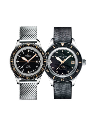 Комплект часовници за двойки Certina DS PH200M C036.407.11.050.01-C036.207.18.126.00