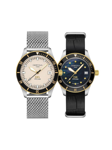 Комплект часовници за двойки Certina DS PH100M C044.410.21.030.00-C044.210.26.051.00