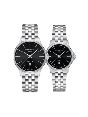 Комплект часовници за двойки Certina DS-8 C045.410.11.051.00-C045.010.11.051.00