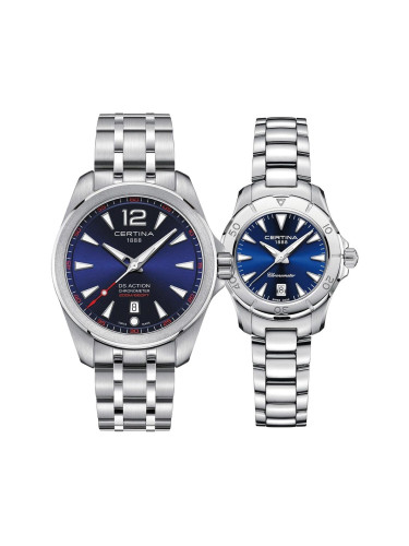 Комплект часовници за двойки Certina DS Action C032.851.11.047.00-C032.951.11.041.00