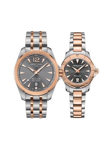 Комплект часовници за двойки Certina DS Action C032.851.22.087.00-C032.951.22.081.00